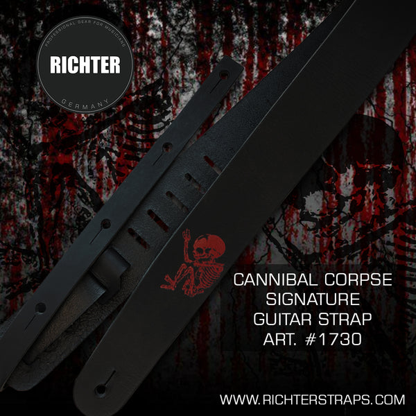 Cannibal Corpse Signature Guitar Strap #1730