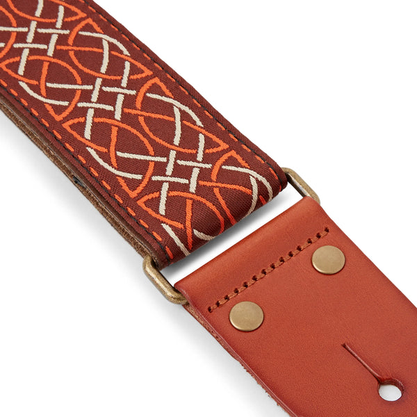 Isuzi GT51 Traditional Chinese Design, Multi Colour, Woven Guitar Strap