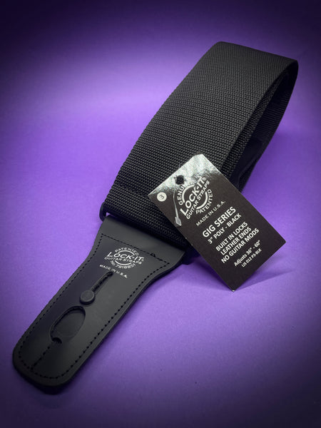 Lock-It, Poly Black, Gig Series 3 inch