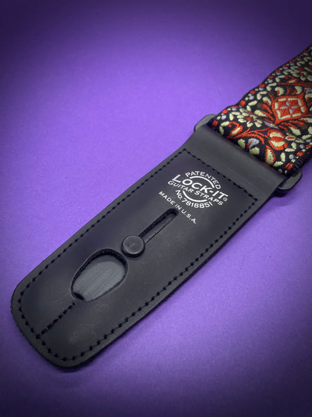 LOCK-IT Chestnut Bay Strap, Jacquard Retro Series