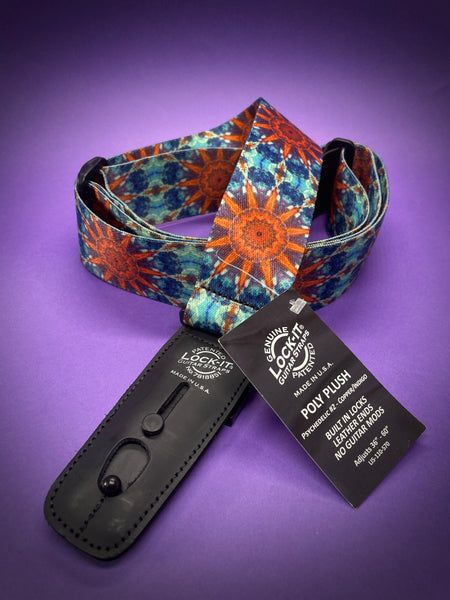 LOCK-IT Psychedelic Sunburst Strap, Poly Plush Series