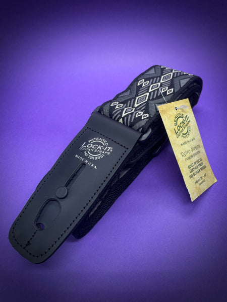 LOCK-IT Carbon Canyon Strap, Jacquard Retro Series