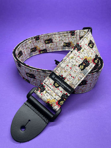 Daiking GuitarStrap ”Maneki-neco”