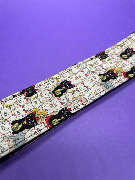 Daiking GuitarStrap ”Maneki-neco”