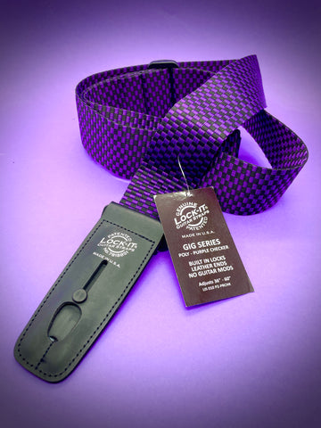 Lock-It Poly Pro, Purple Check