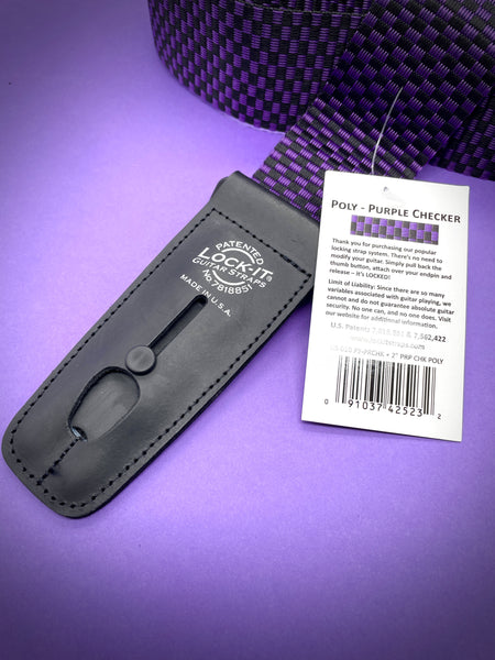 Lock-It Poly Pro, Purple Check