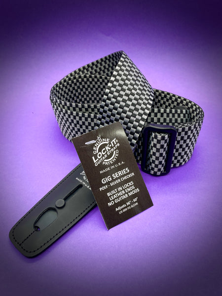 Lock-It Poly Pro, Silver Checker, Gig Series