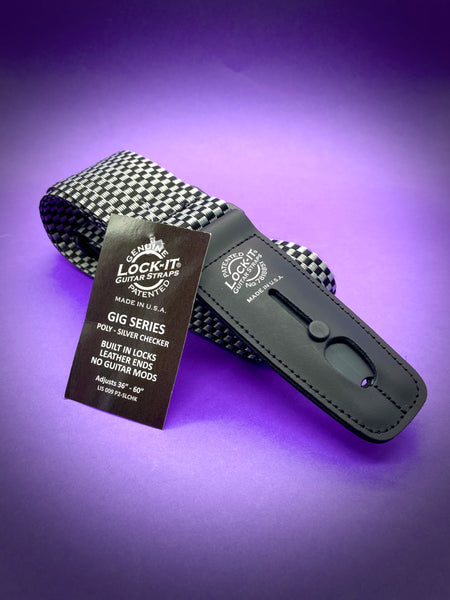Lock-It Poly Pro, Silver Checker, Gig Series