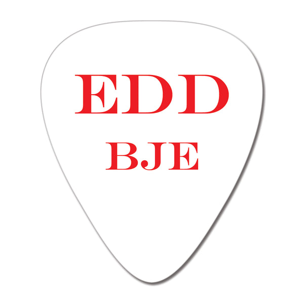 Celluloid Standard Shape Printed Picks - Single Sided - Picktown