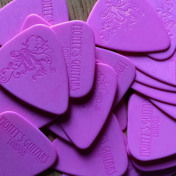 Delrinex ISO Shape Etched Picks - Single Sided - Picktown