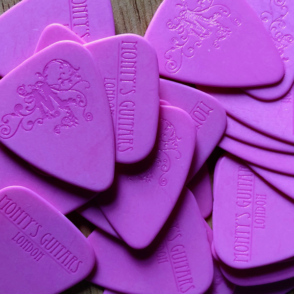 Delrinex ISO Shape Etched Picks - Single Sided - Picktown