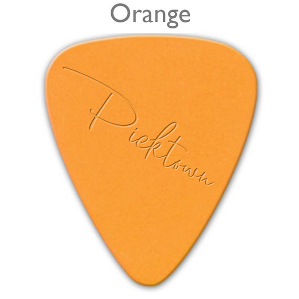 Delrinex ISO Shape Etched Picks - Single Sided - Picktown