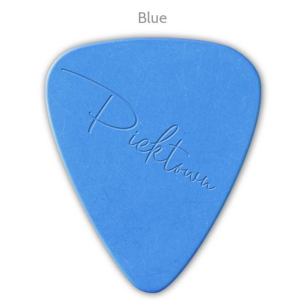 Delrinex ISO Shape Etched Picks - Single Sided - Picktown