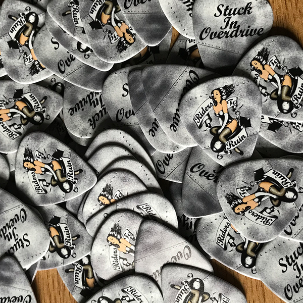 Celluloid Standard Shape Printed Picks - Double Sided - Picktown