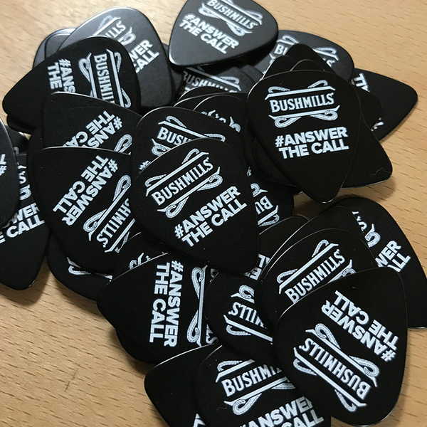 Celluloid Standard Shape Printed Picks - Single Sided - Picktown