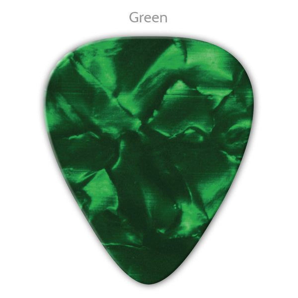 Vintage Celluloid Printed Picks - Single Sided - Picktown