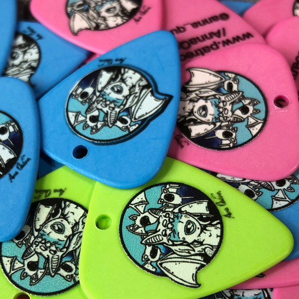 Delrinex ISO Shape Printed Picks - Double Sided - Picktown