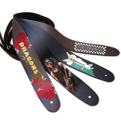 Custom Printed Guitar Straps - Picktown