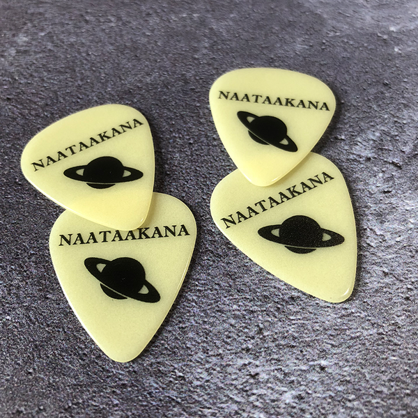 Celluloid Glow In The Dark Printed Picks - Single Sided - Picktown