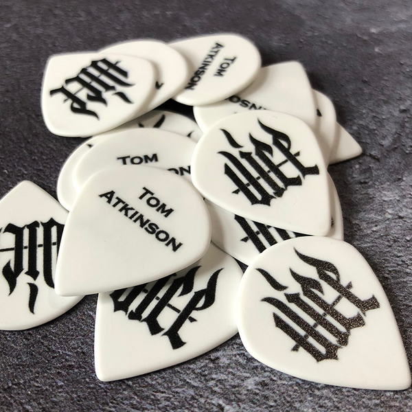 Delrinex Jazz XL Shape Printed Picks - Double Sided - Picktown