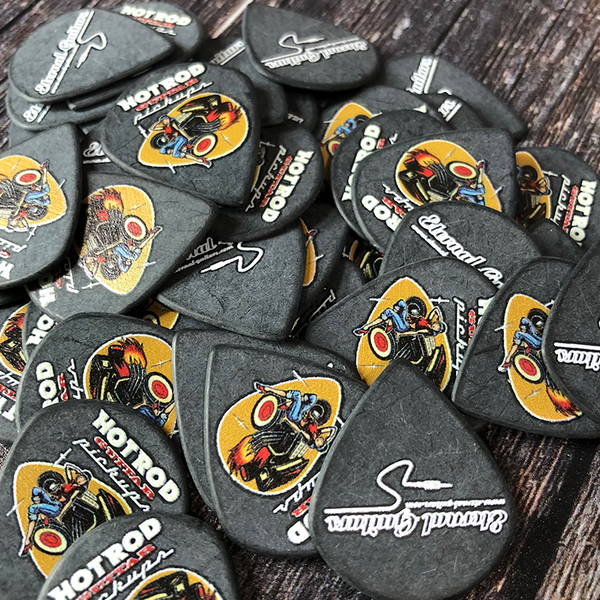 Delrinex Jazz XL Shape Printed Picks - Double Sided - Picktown