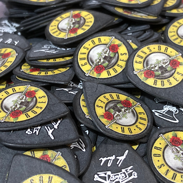 Delrinex Jazz XL Shape Printed Picks - Single Sided - Picktown