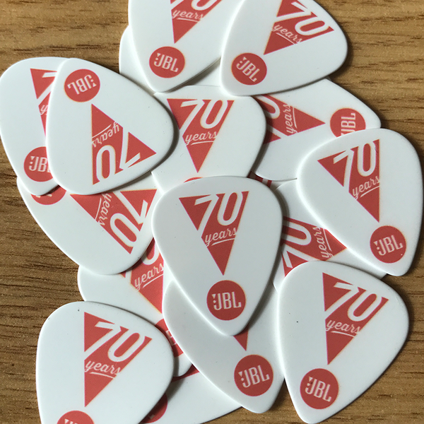 Celluloid Standard Shape Printed Picks - Single Sided - Picktown