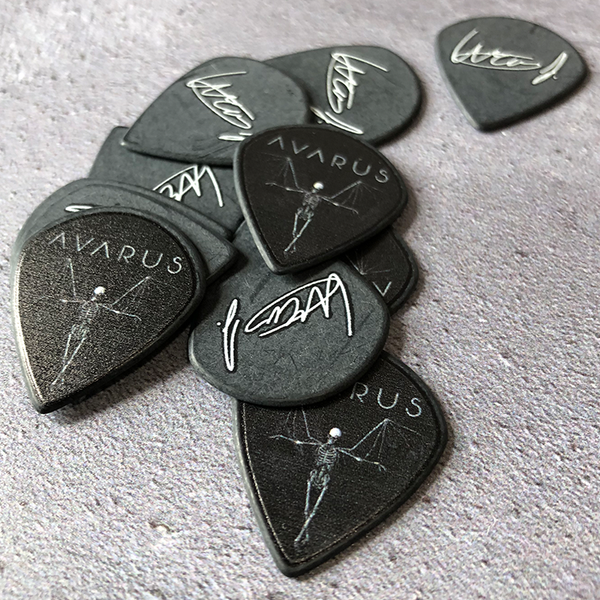 Delrinex Jazz XL Shape Printed Picks - Double Sided - Picktown