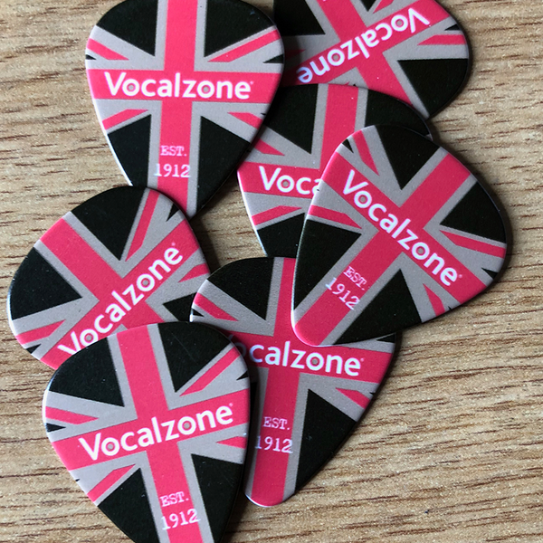 Celluloid Standard Shape Printed Picks - Single Sided - Picktown