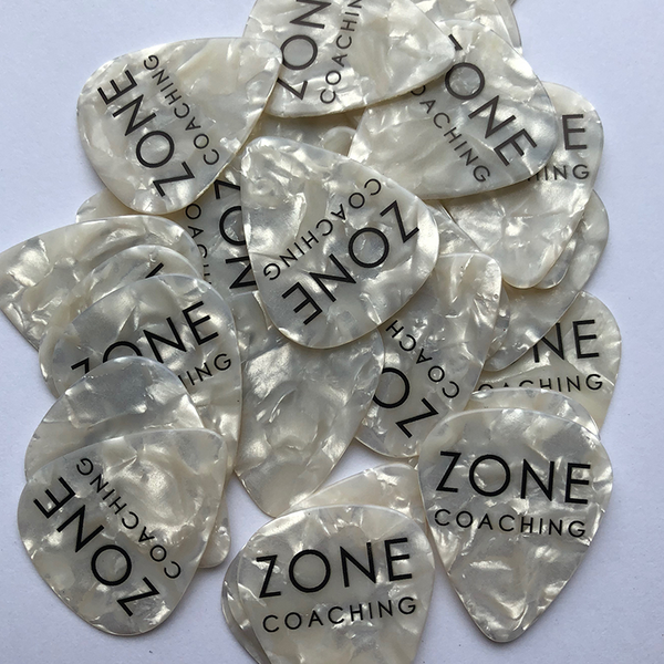 Vintage Celluloid Printed Picks - Double Sided - Picktown